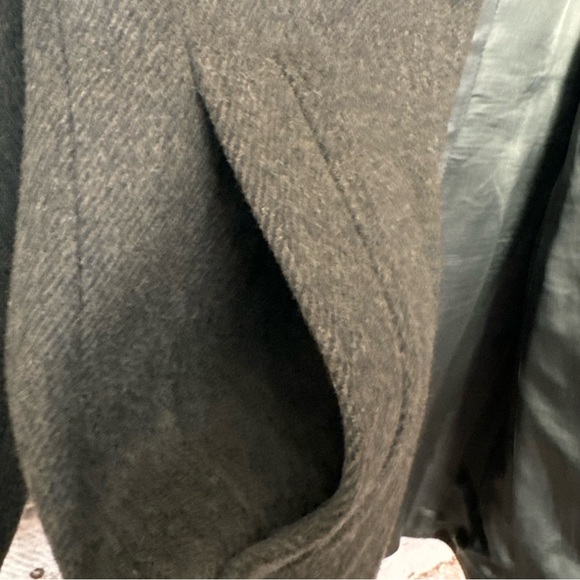 Samsoe Samsoe Kenpo Jacket Classic Dark Green Wool Blend Coat XL - Picture 6 of 8